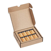 Carica l'immagine nel visualizzatore di Gallery, AmazonBasics - Batterie alcaline per uso quotidiano, 9V, Confezione da 8