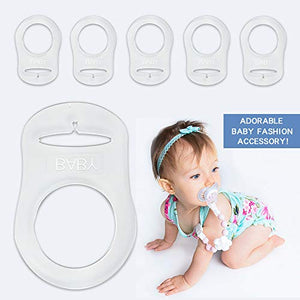 12 Pezzi Adattatore Per Clip Fittizio in silicone Trasparente, Adattatore...