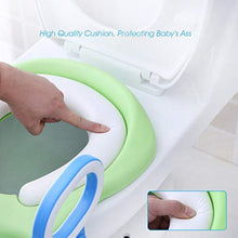 Carica l&#39;immagine nel visualizzatore di Gallery, ADOVEL Riduttore WC per Bambini Ergonomico Con Schienale Alto, Baby training...
