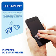 Carica l&#39;immagine nel visualizzatore di Gallery, AIESI® Tamponi salviette disinfettanti a base di alcool isopropilico 70% dimensioni 65x30 mm confezionati singolarmente (Confezione da 200 pezzi) HOSPIPADS