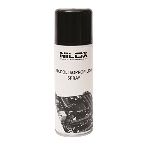Nilox NXA02187 Alcol Isopropilico Spray Ideale per la Pulizia di Componenti... - Ilgrandebazar