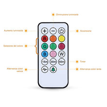 Carica l&#39;immagine nel visualizzatore di Gallery, YISSVIC Luce Notturna LED per Bambino 9 Colori 10 Livelli Multicolore - Ilgrandebazar