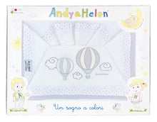 Carica l'immagine nel visualizzatore di Gallery, Andy &amp; Helen 2/400D01MAXI_GR Lenzuolino Culla Maxi 3 Pz, GRIGIO