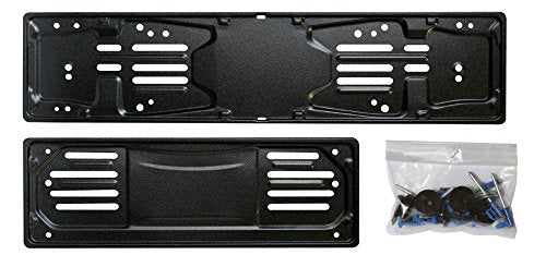 Cora 000116007 Set Portatarga 99, Metallo Anteriore e Posteriore con Kit...
