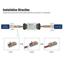 Carica l&#39;immagine nel visualizzatore di Gallery, eMylo Wireless Smart WiFi 90-250 V AC Interruttore luce Relè 2 Packs