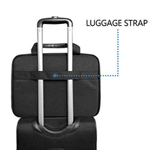 Carica l&#39;immagine nel visualizzatore di Gallery, KROSER Borsa del Portatile 15,6 Pollici a Tracolla per Laptop Nero Blu