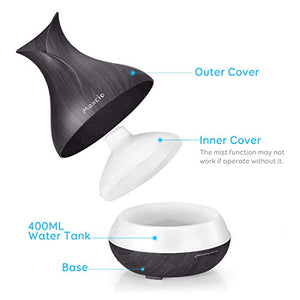 Alexa Diffusore Di aromi WiFi, Maxcio 400ML Profumatore Intelligente di Oli... - Ilgrandebazar