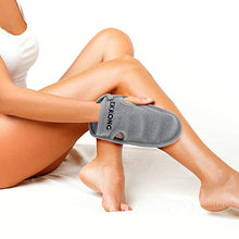 Carica l&#39;immagine nel visualizzatore di Gallery, EKKONG 2 Pezzi Guanto Esfoliante, per Peeling Naturale in Fibre grigio - Ilgrandebazar