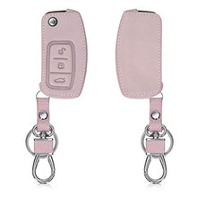 Carica l'immagine nel visualizzatore di Gallery, kwmobile Cover Copri-Chiave Compatibile con Ford 3 Tasti oro rosa
