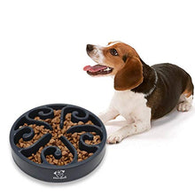 Carica l'immagine nel visualizzatore di Gallery, Decyam Ciotola Cani Mangiare Lento, Distributore di Cibo Black