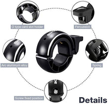 Carica l'immagine nel visualizzatore di Gallery, SGODDE Campanello per Bicicletta, Design Moderno, può Essere Montato su...