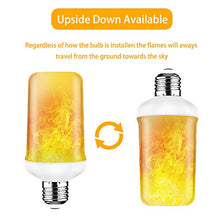 Carica l'immagine nel visualizzatore di Gallery, LED effetto fiamma lampadina, E27 base standard UN pacchetto di due - Ilgrandebazar