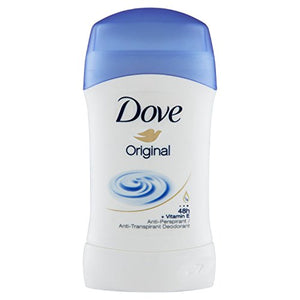 Dove Original Deodorante con Crema Idratante,, 48h - 30 ml