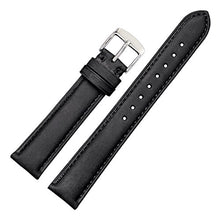 Carica l'immagine nel visualizzatore di Gallery, WOCCI Cinturino in Pelle Retro Compatibile con Molti Tipi di 20mm, Nero