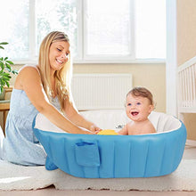 Carica l&#39;immagine nel visualizzatore di Gallery, Vaschetta Bagnetto Gonfiabile per Vasca da Bagno Pioggia Pieghevole da...