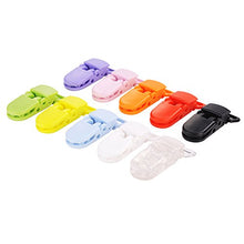 Carica l&#39;immagine nel visualizzatore di Gallery, LIHAO T-Figura plastica Ciuccio Clips Bretella Supporti per Baby... - Ilgrandebazar