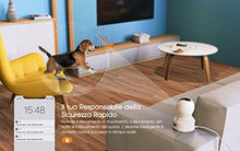 Carica l&#39;immagine nel visualizzatore di Gallery, Topcony Telecamera Sorveglianza WIFI 1080P, Videocamera Sicurezza IP Interno...