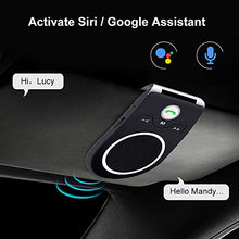 Carica l&#39;immagine nel visualizzatore di Gallery, Aigoss Vivavoce Bluetooth Car Kit per Chiamate Viva Voce GPS e Musica...