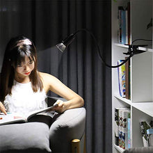 Carica l&#39;immagine nel visualizzatore di Gallery, Portalampada E27 per Lampada da Tavolo con Clip, Nero