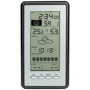 Technoline WS 9040, Argento/Grigio, 10x2.8x17.8 cm - Ilgrandebazar