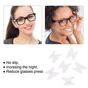JZZJ 10 Paia 1.8 mm Naselli per Occhiali da Vista Cuscinetti Anti-Scivolo... - Ilgrandebazar
