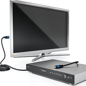 deleyCON 10m Cavo HDMI Compatibile con 2.0a/b/1.4a - 4K 10 metri, Nero