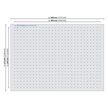 Carica l'immagine nel visualizzatore di Gallery, HMF, schiuma a dadi, 440 x 315 mm, inserto per valigia, piano del 30 mm