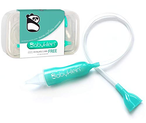 Babyklein Aspiratore Nasale Neonato Manuale Riusabile - Dispositivo Medico...