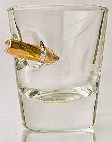 HandMade Shot Glass with Real .308 Bullet - Ilgrandebazar