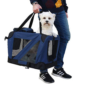 YATEK Scatola Pieghevole per Cani, con Dimensione S (49,5 x 34,5 x 35cm)
