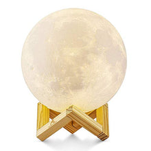 Carica l'immagine nel visualizzatore di Gallery, Lampada Luna 3D Stampata, ALED LIGHT Piena Moon con Diametro...
