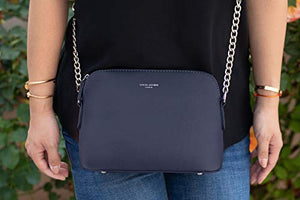 David Jones - Piccola Borsa a Tracolla Spalla Donna Catena - Mano Blu