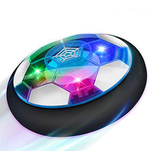 Carica l&#39;immagine nel visualizzatore di Gallery, Baztoy Pallone Calcio Fluttuante, Giocattoli Bambini Palla Ricaricabile da Casa con Luci LED Hover Soccer Ball Interno Compleanno Natale Regali per Ragazzi Ragazze Giochi Bimbi 3 4 5 6 7 8 9 10 Anni