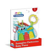 Carica l&#39;immagine nel visualizzatore di Gallery, Clementoni- Sonaglino Elettronico Baby Pianola Giocattolo, Multicolore