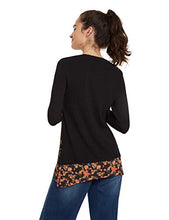 Carica l&#39;immagine nel visualizzatore di Gallery, Desigual Sweat Daniela Felpa Donna M, Nero (Negro 2000) - Ilgrandebazar