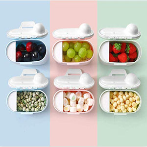 Contenitore per Latte in Polvere Neonati Dispenser Alimenti Green - Ilgrandebazar