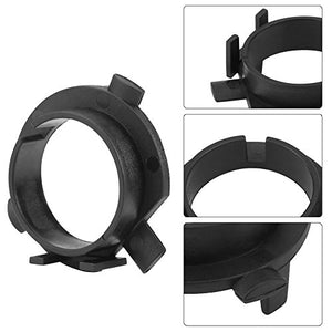1 paio di adattatori per lampadine fari a LED H7 (nero). normal - Ilgrandebazar