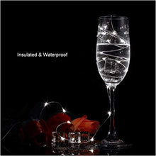 Carica l&#39;immagine nel visualizzatore di Gallery, LEDGLE 24 LEDs Luci Stringa 3.9ft Fili Rame Bianco freddo, 8 Pezzi 24led - Ilgrandebazar