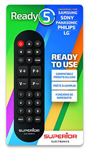 Superior Ready 5 - Telecomando universale autoapprendente compatibile con... - Ilgrandebazar