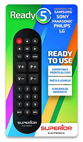 Superior Ready 5 - Telecomando universale autoapprendente compatibile con... - Ilgrandebazar