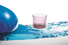 Carica l'immagine nel visualizzatore di Gallery, Bestway 43111, Isola Galleggiante Coolerz per 3 Persone, Blu/Bianco