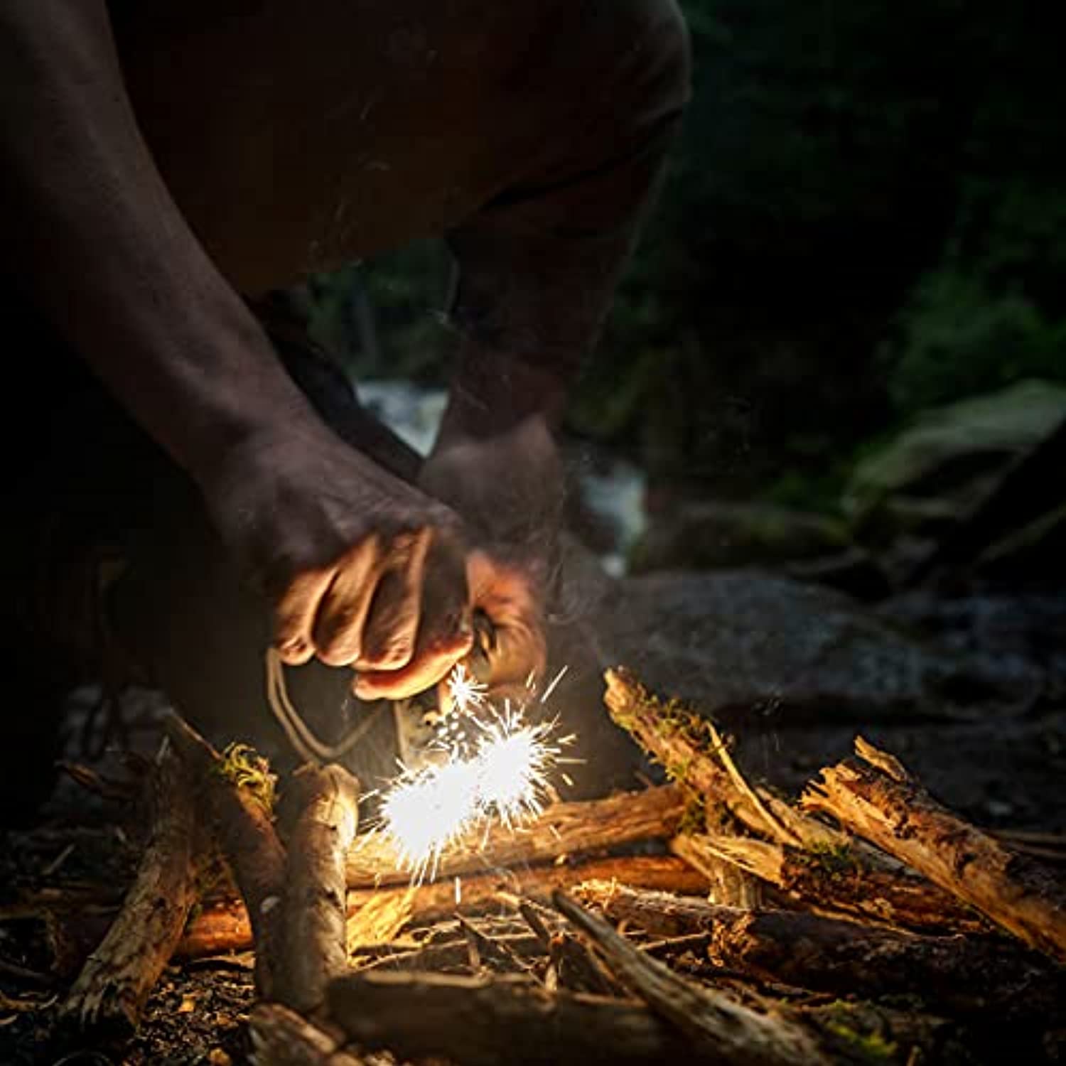 Pietra Focaia Hultafors ⌀10mm - Accendifuoco Professionale 3000°C Per Sopravvivenza - Foto 3