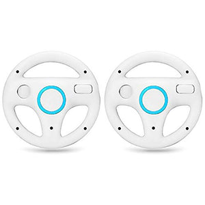 MPTECK @ 2x Volanti Volante Da Corsa del controller Per Nintendo Wii Remote...