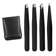 Carica l&#39;immagine nel visualizzatore di Gallery, GeekerChip Pinzette Per Sopracciglia(4 Pcs), Pinzetta Sopracciglia 4 Pack
