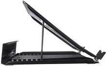 Carica l&#39;immagine nel visualizzatore di Gallery, AmazonBasics - Supporto ventilato e regolabile per laptop