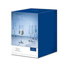 Carica l&#39;immagine nel visualizzatore di Gallery, Villeroy &amp; Boch Ovid Flûte, 250 ml, Cristallo, Trasparente, Set di 4 - Ilgrandebazar