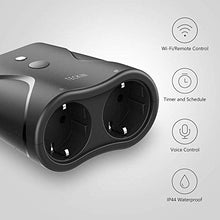 Carica l&#39;immagine nel visualizzatore di Gallery, Presa WiFi da Esterno Impermeabile Teckin 16A 4000W Intelligente...