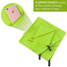 Carica l&#39;immagine nel visualizzatore di Gallery, Eono by Amazon - Asciugamano in Microfibra, XXL - 200cm x 100 cm, Verde
