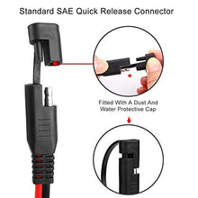 Carica l&#39;immagine nel visualizzatore di Gallery, KUNCAN Cavo SAE 3FT, di prolunga to SAE, 10AWG 2 Pin, con Cavo... - Ilgrandebazar