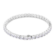 Carica l&#39;immagine nel visualizzatore di Gallery, KRKC&amp;CO Tennis Bracciale Donna Uomo 3mm 4mm 5mm Braccialetto in 14K... - Ilgrandebazar